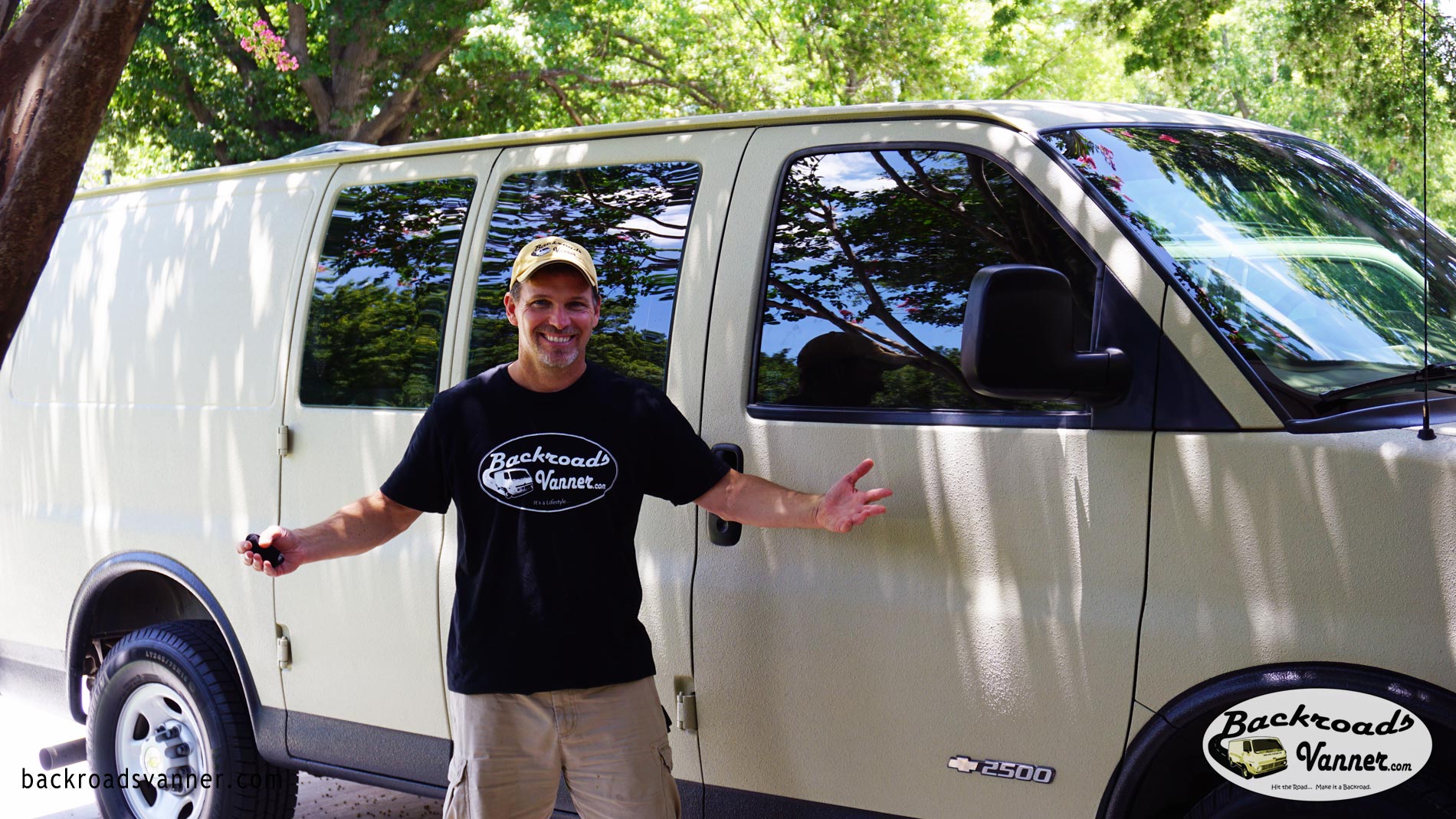 Backroads Vanner Van Life - Window Tint / Window Insulation on Stealth Camper Van | Get SPF 1,000 On Your Van with XPEL PRIME XR