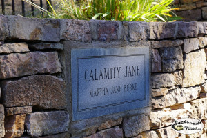 Calamity Jane's Grave Site, Mount Moriah Cemetery, Deadwood, SD | Sept 2015 | Photo by BackroadsVanner.com